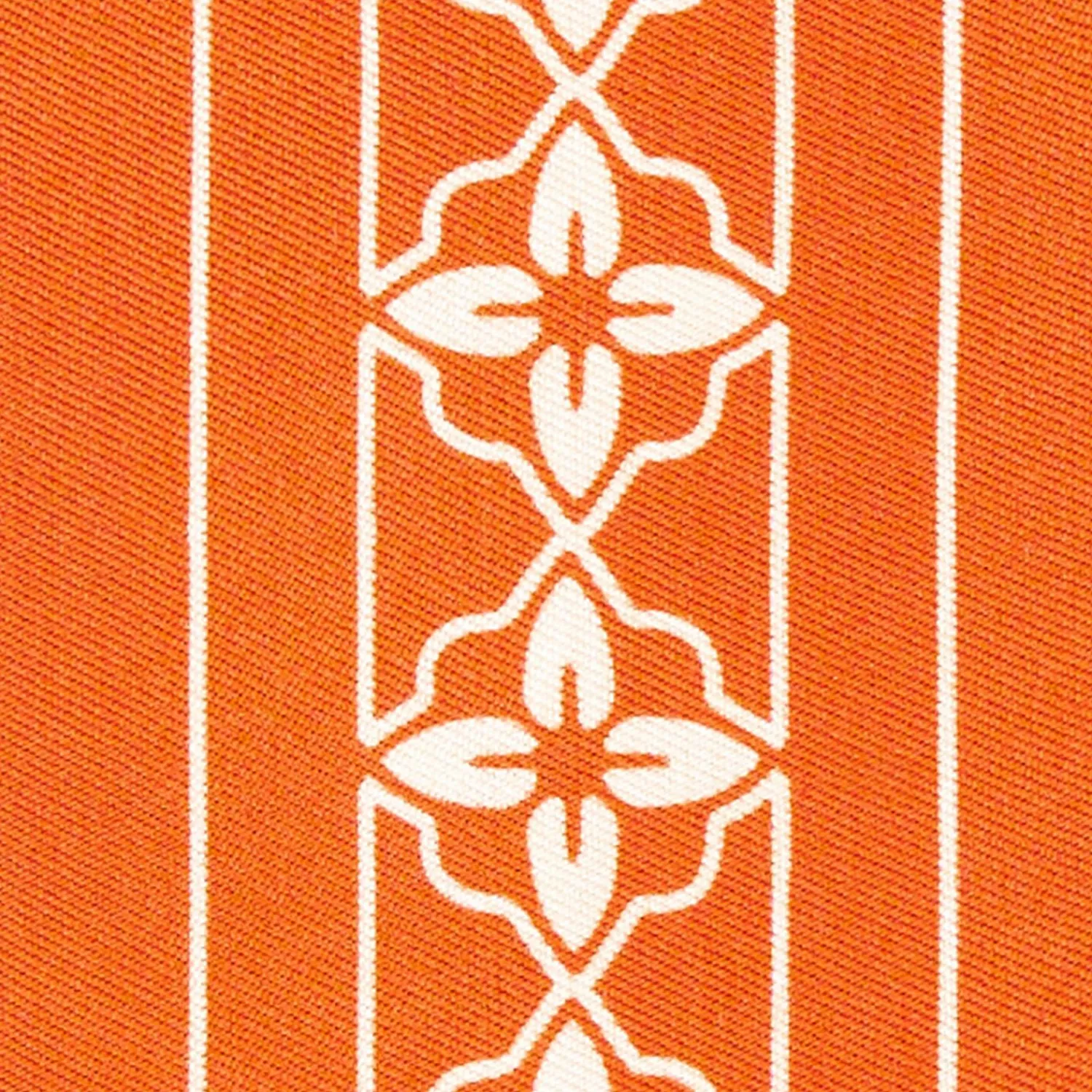 Orange And Beige Silk Twilly>E.Marinella Sale