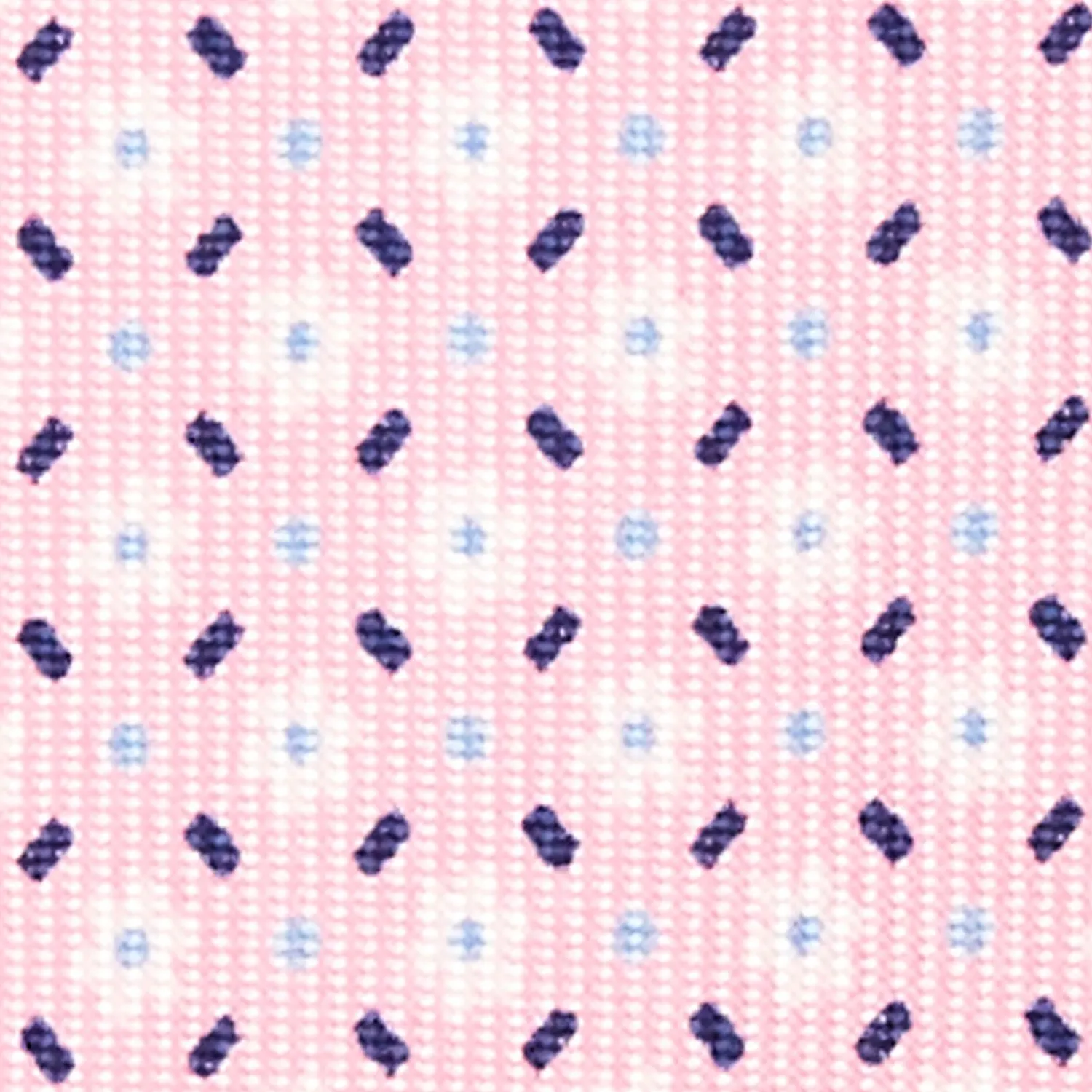 Pink 5 Fold Sartorial Silk Tie - Small Flower Pattern>E.Marinella Online