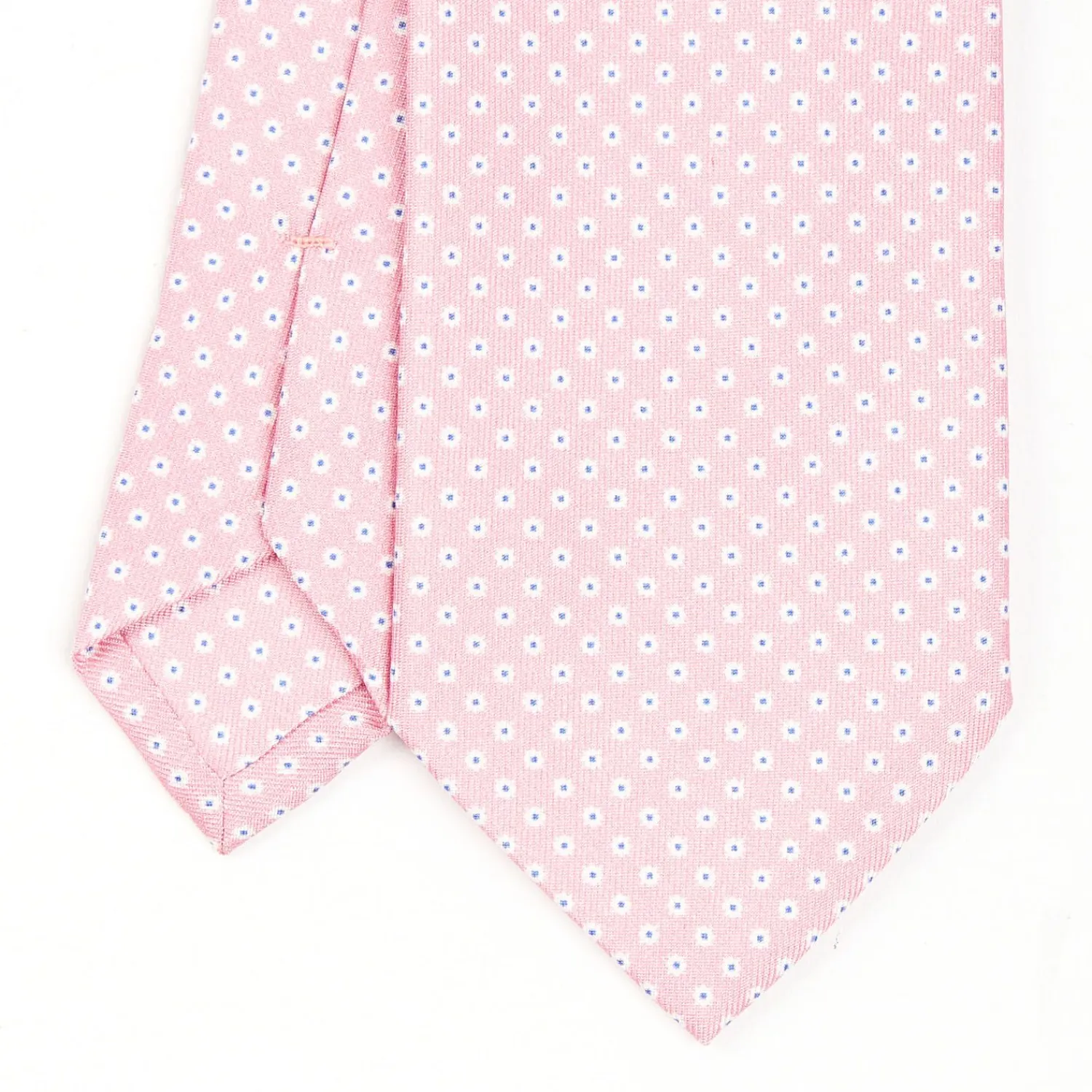 Pink Sartorial Classic Silk Tie - Small Flower Pattern>E.Marinella Best Sale