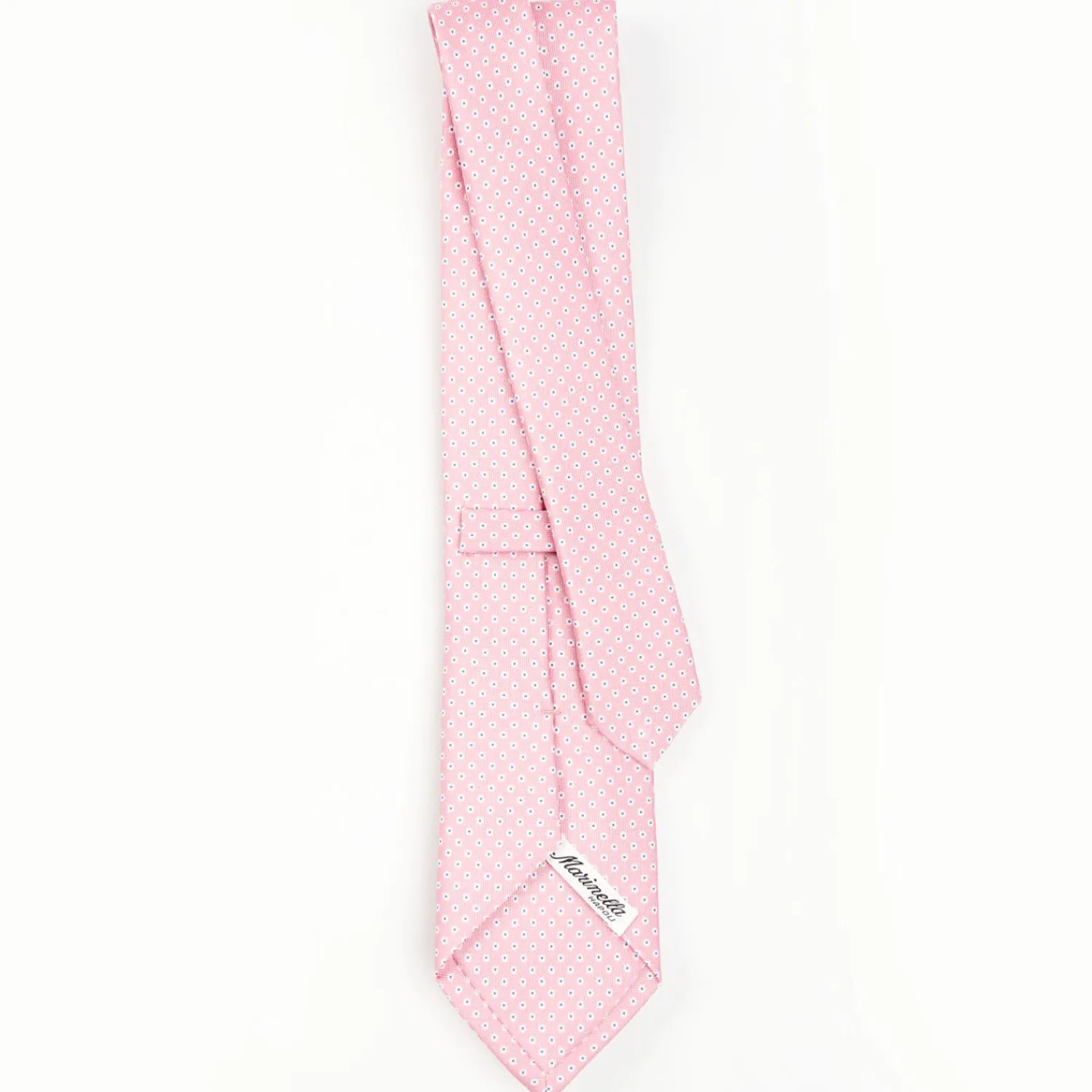 Pink Sartorial Classic Silk Tie - Small Flower Pattern>E.Marinella Best Sale