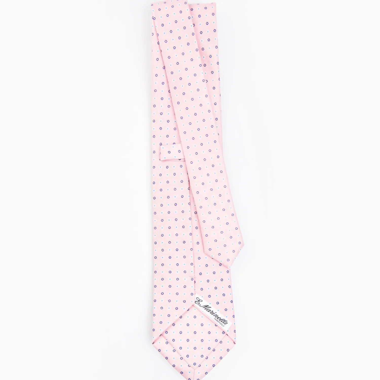 Pink Sartorial Classic Silk Tie - Small Flower Designs>E.Marinella Best Sale
