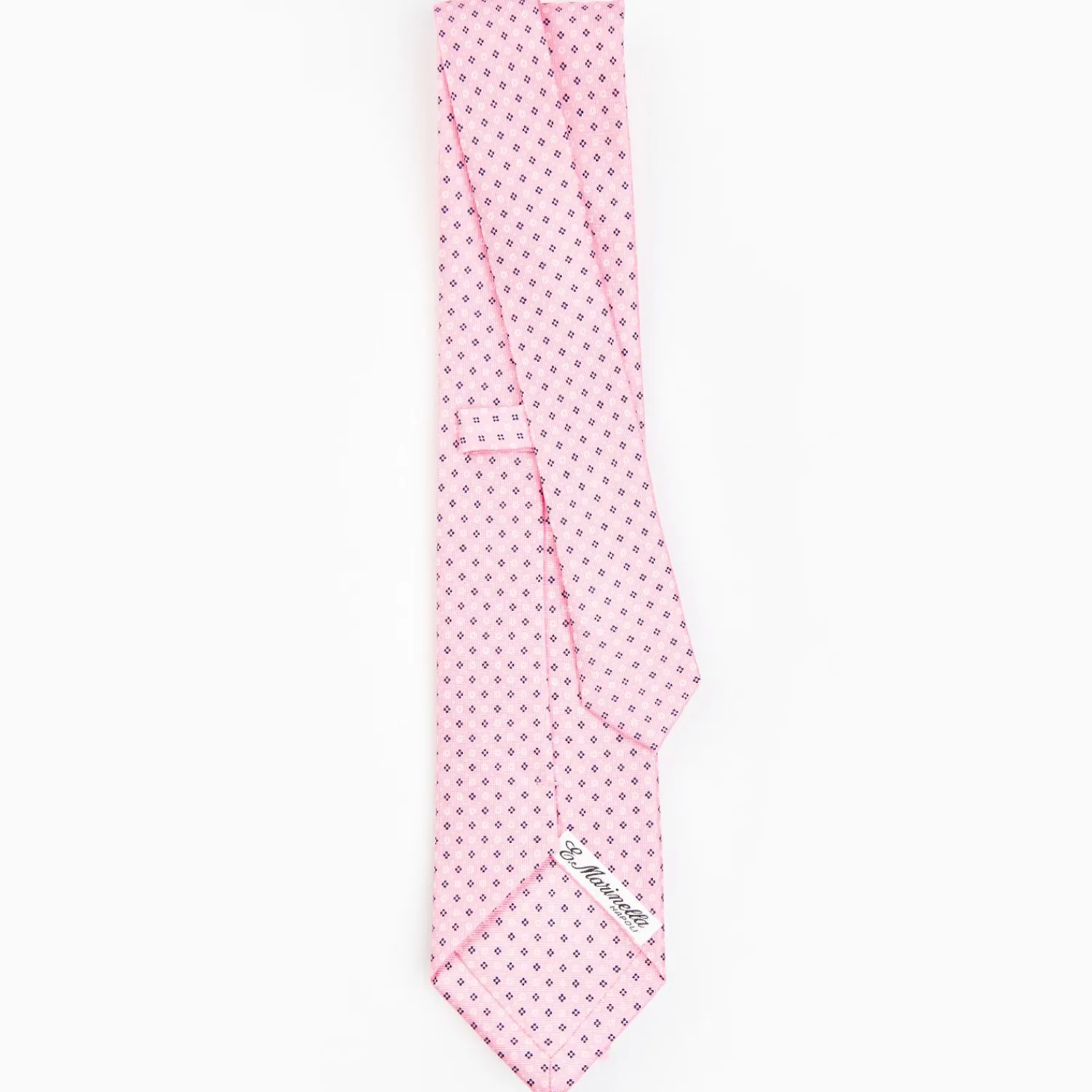 Pink Sartorial Classic Silk Tie - Small Flower Designs>E.Marinella Cheap