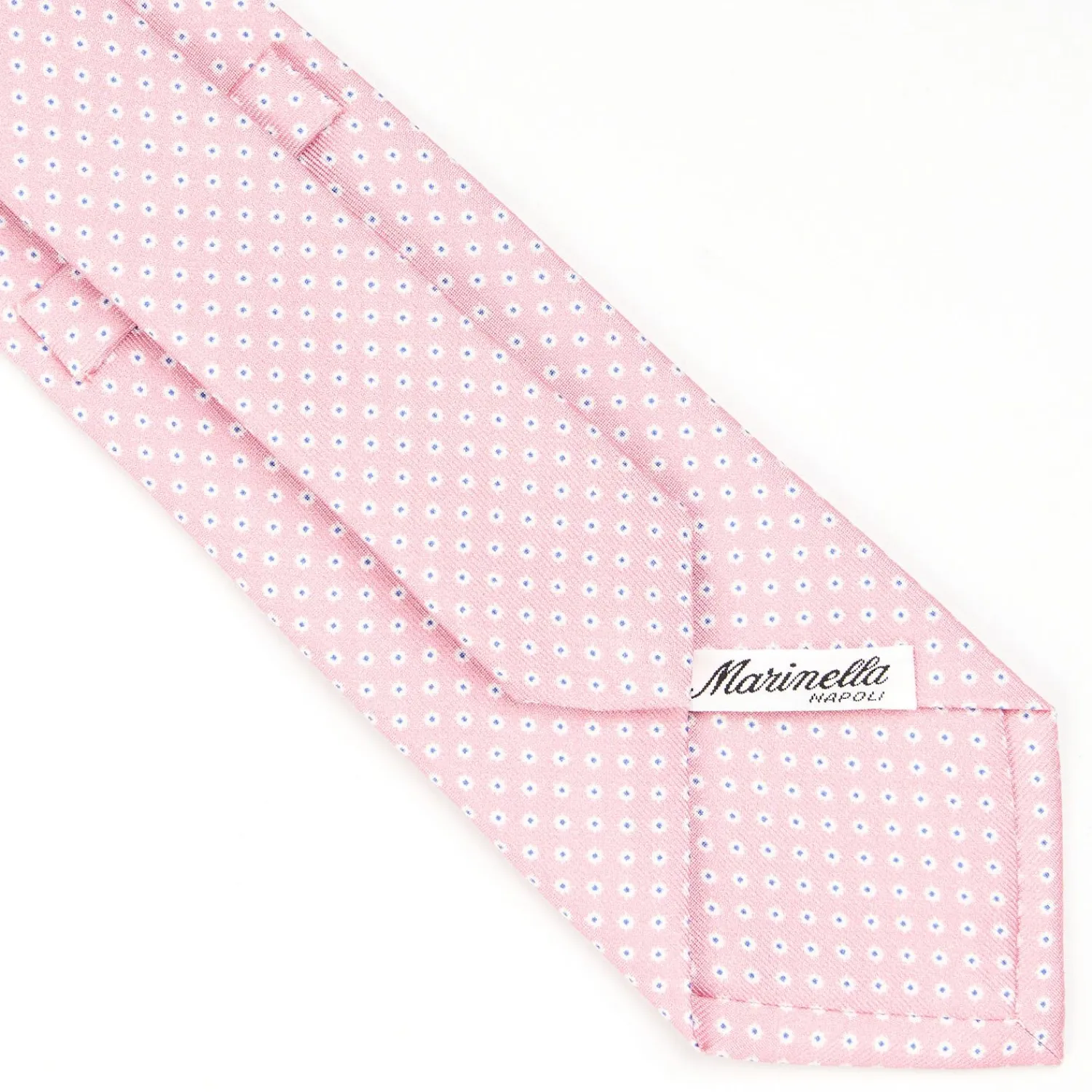 Pink Sartorial Classic Silk Tie - Small Flower Pattern>E.Marinella Best Sale