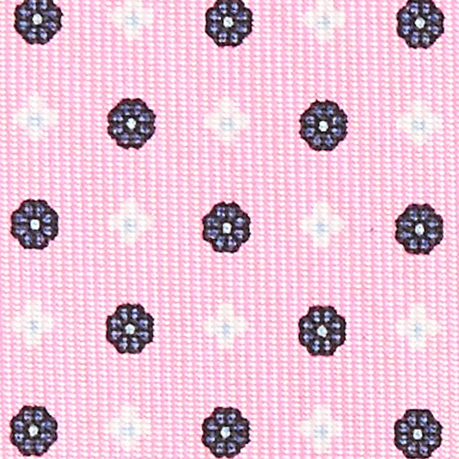 Pink Sartorial Classic Silk Tie - Small Flower Pattern>E.Marinella Cheap