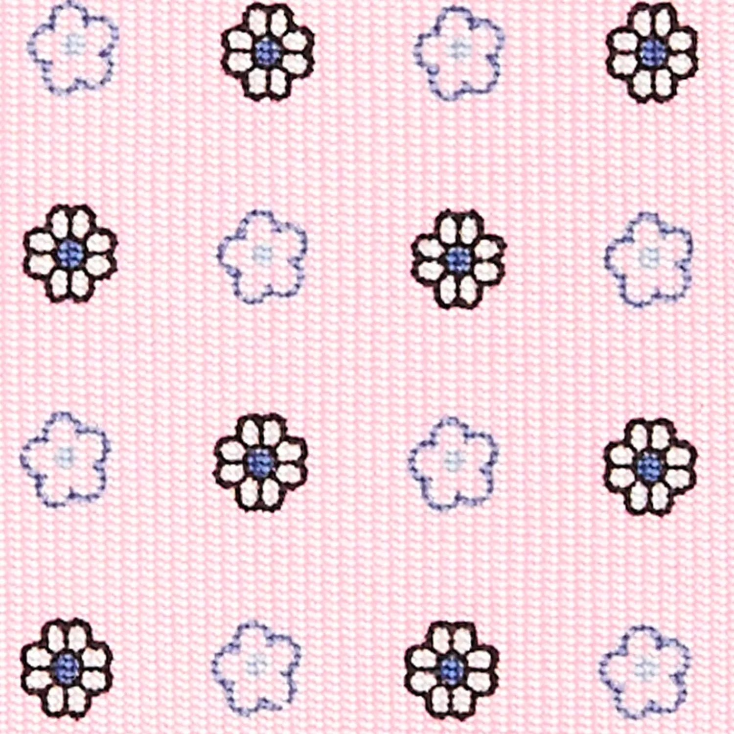 Pink Sartorial Classic Silk Tie - Small Flower Pattern>E.Marinella Sale