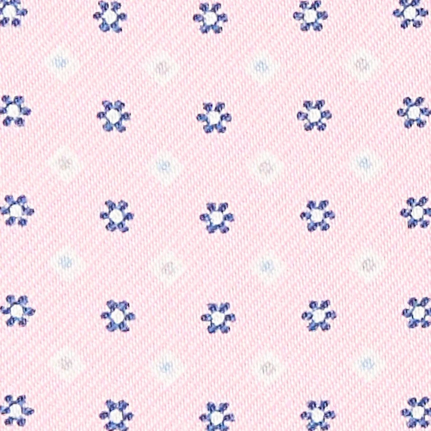 Pink Silk Ascot Tie - Small Flower Designs>E.Marinella Flash Sale