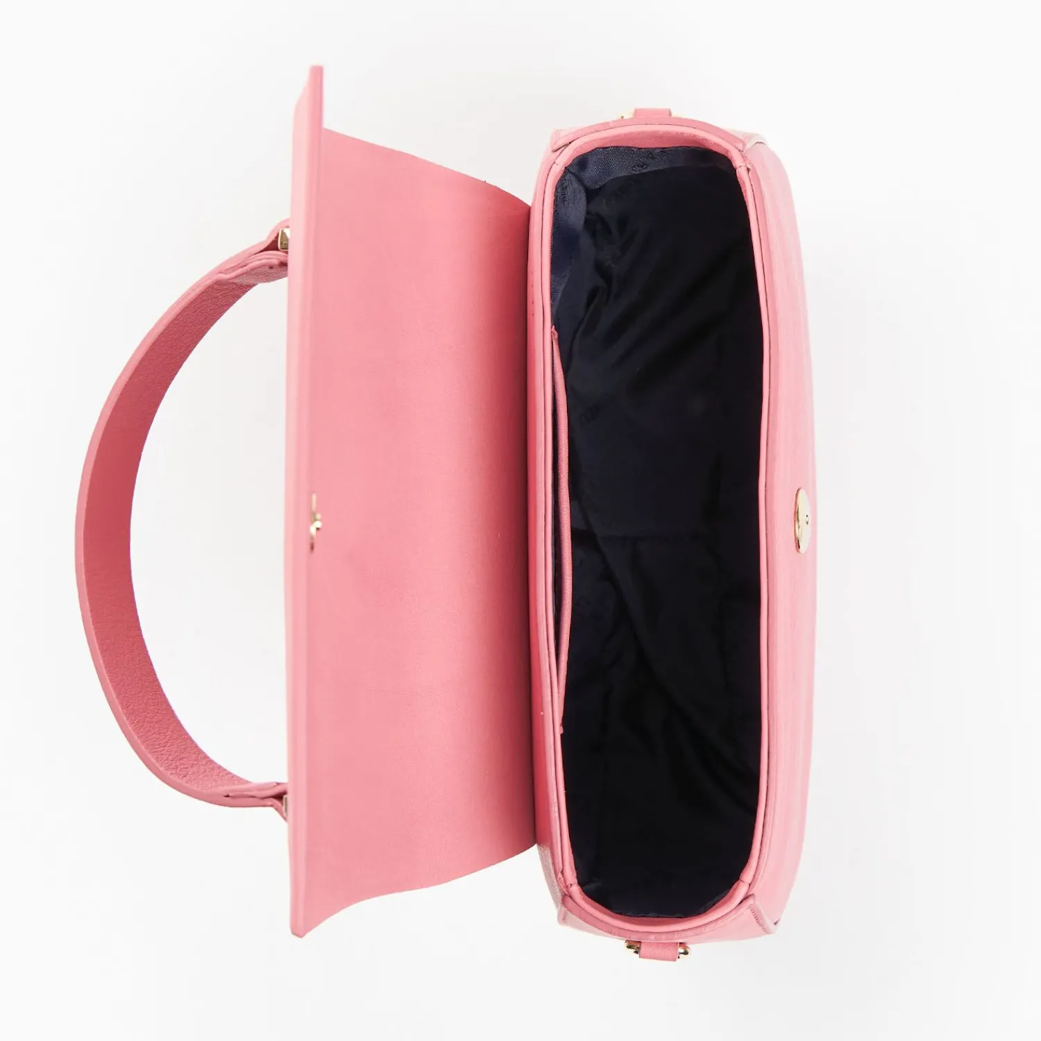 Pink Smooth Leather Cleo Bag>E.Marinella Clearance