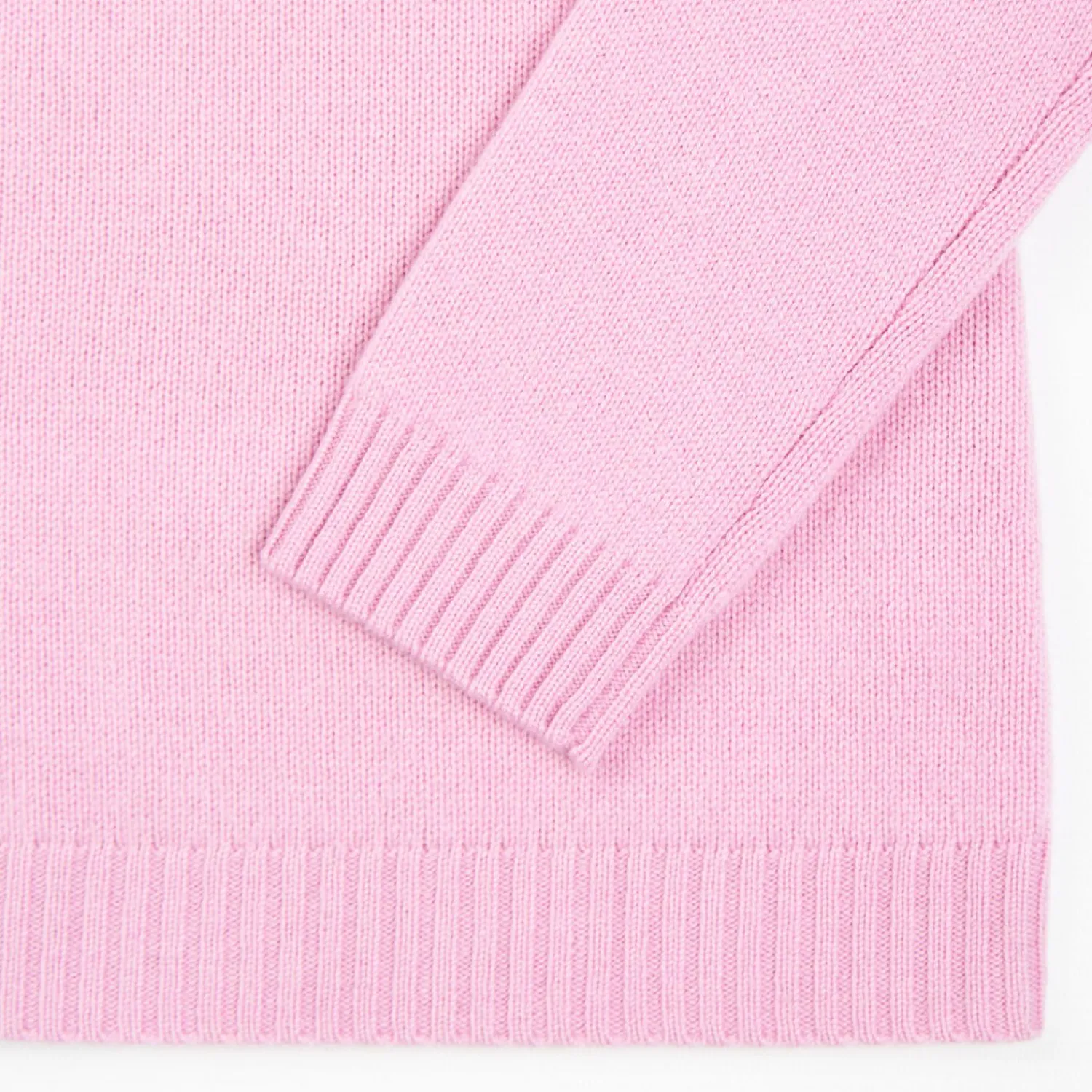 Pink Wool And Cashmere Crewneck>E.Marinella Flash Sale