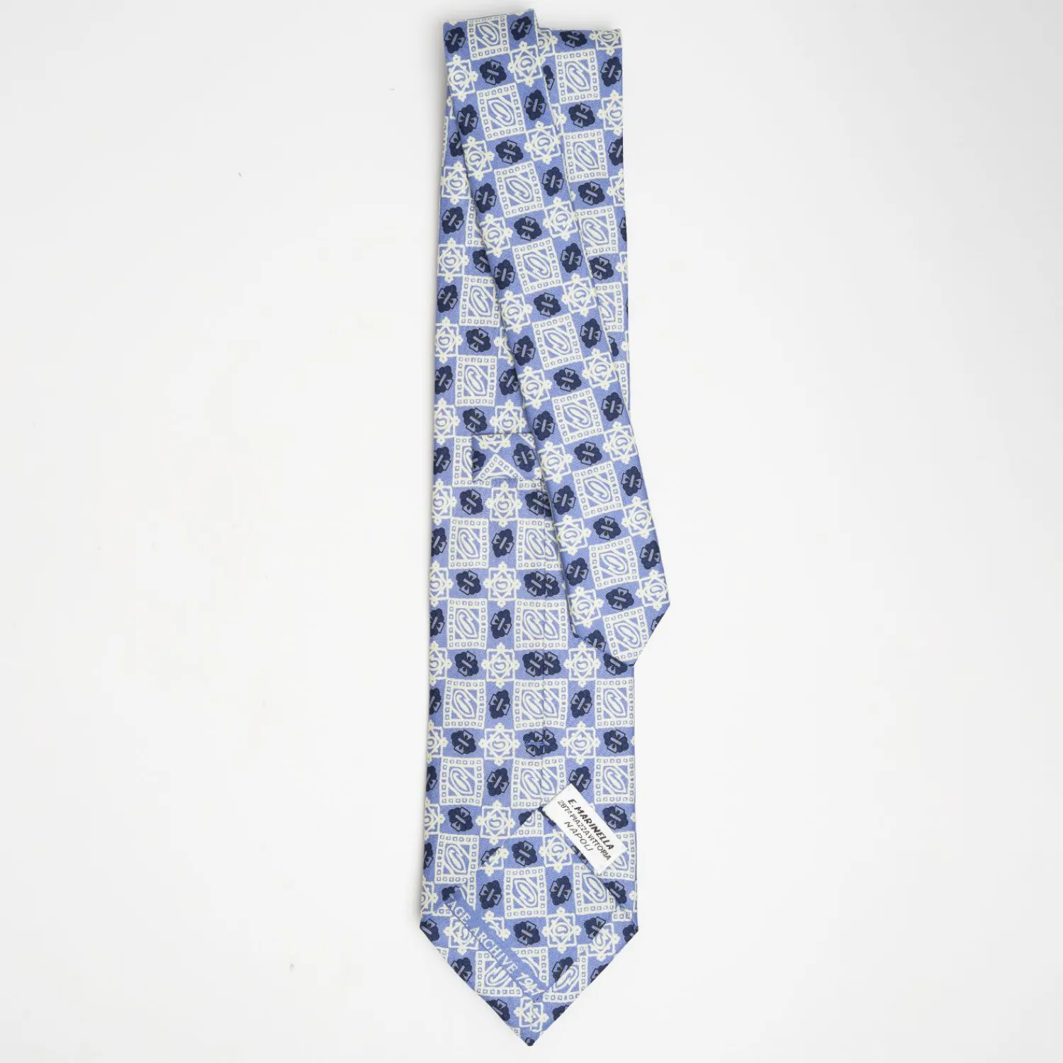 Powder Blue Archivio Collection Silk Tie 1941_1_03>E.Marinella Clearance