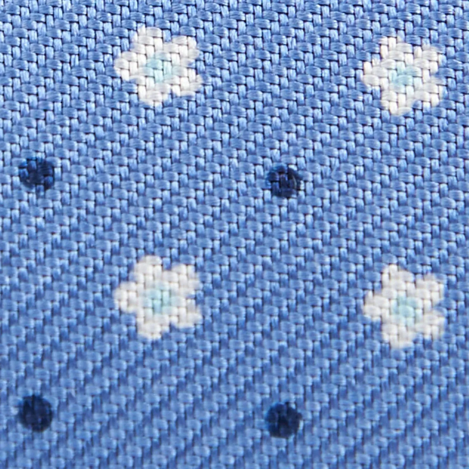 Powder Blue Keyfob In Silk And Leather>E.Marinella Shop