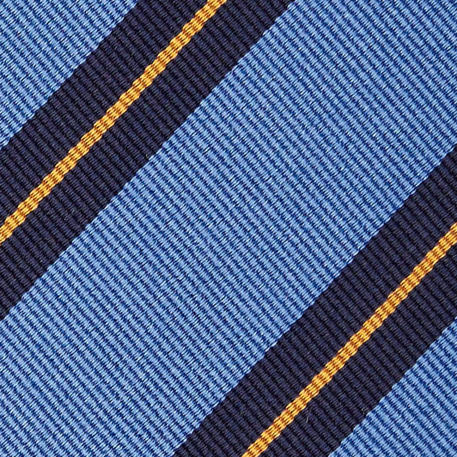 Powder Blue Sartorial Striped Silk Tie>E.Marinella Online