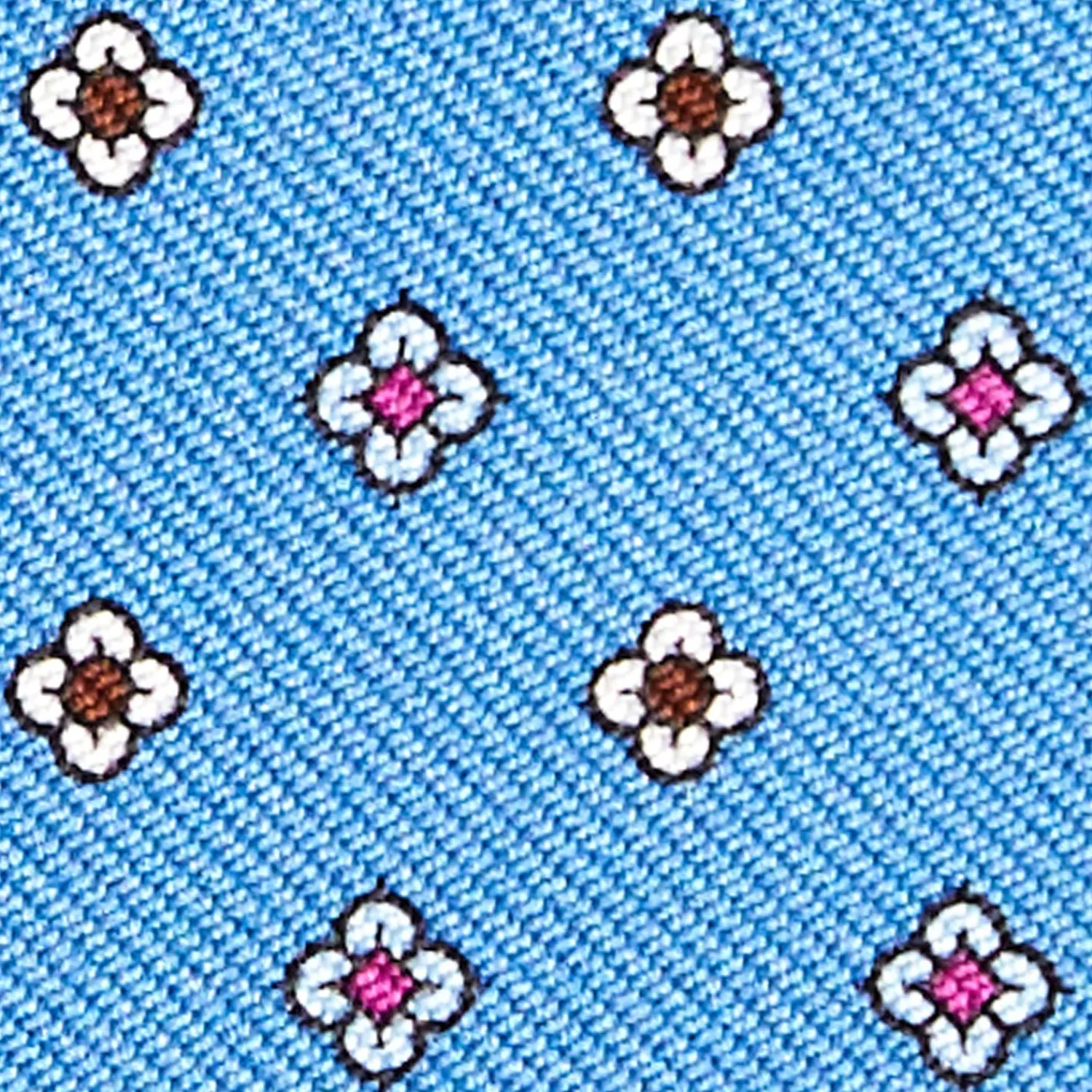 Powder Blue Vertical Wallet In Silk And Leather>E.Marinella Outlet