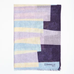 Purple And Lilac Wool Stole>E.Marinella Cheap