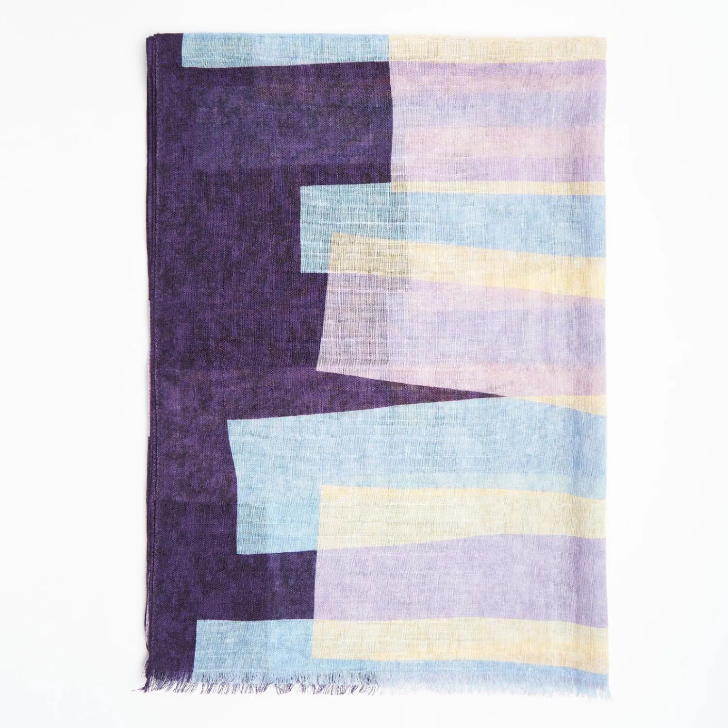 Purple And Lilac Wool Stole>E.Marinella Cheap