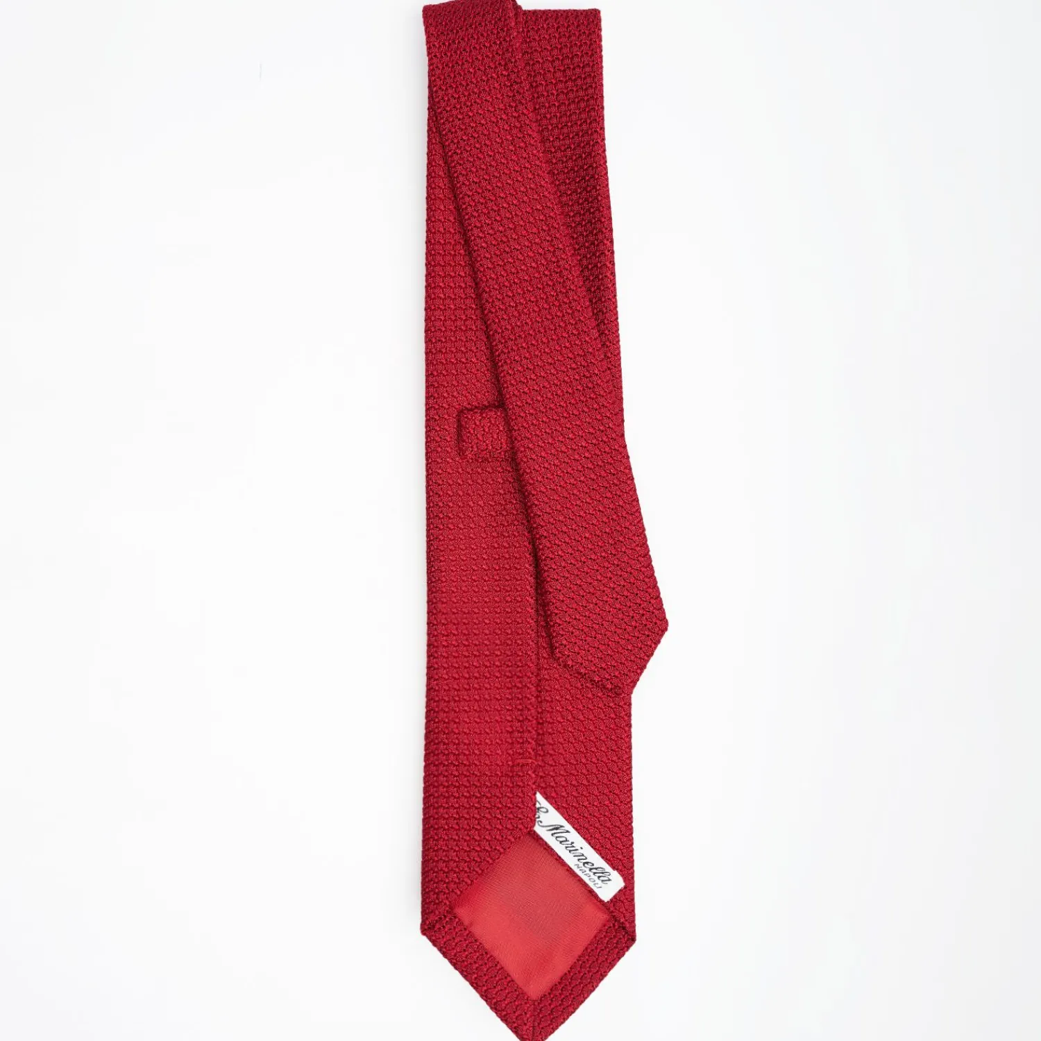 Red Sartorial Granadine Silk Tie>E.Marinella Store