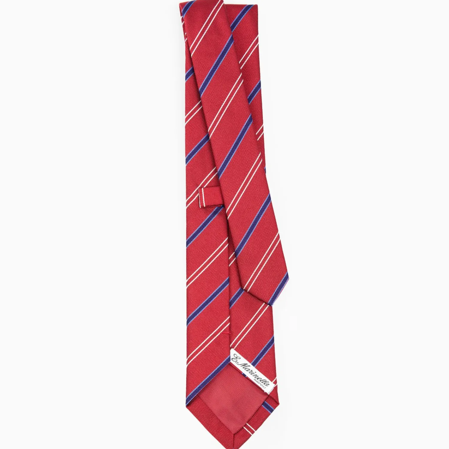 Red Sartorial Striped Silk Tie>E.Marinella Hot