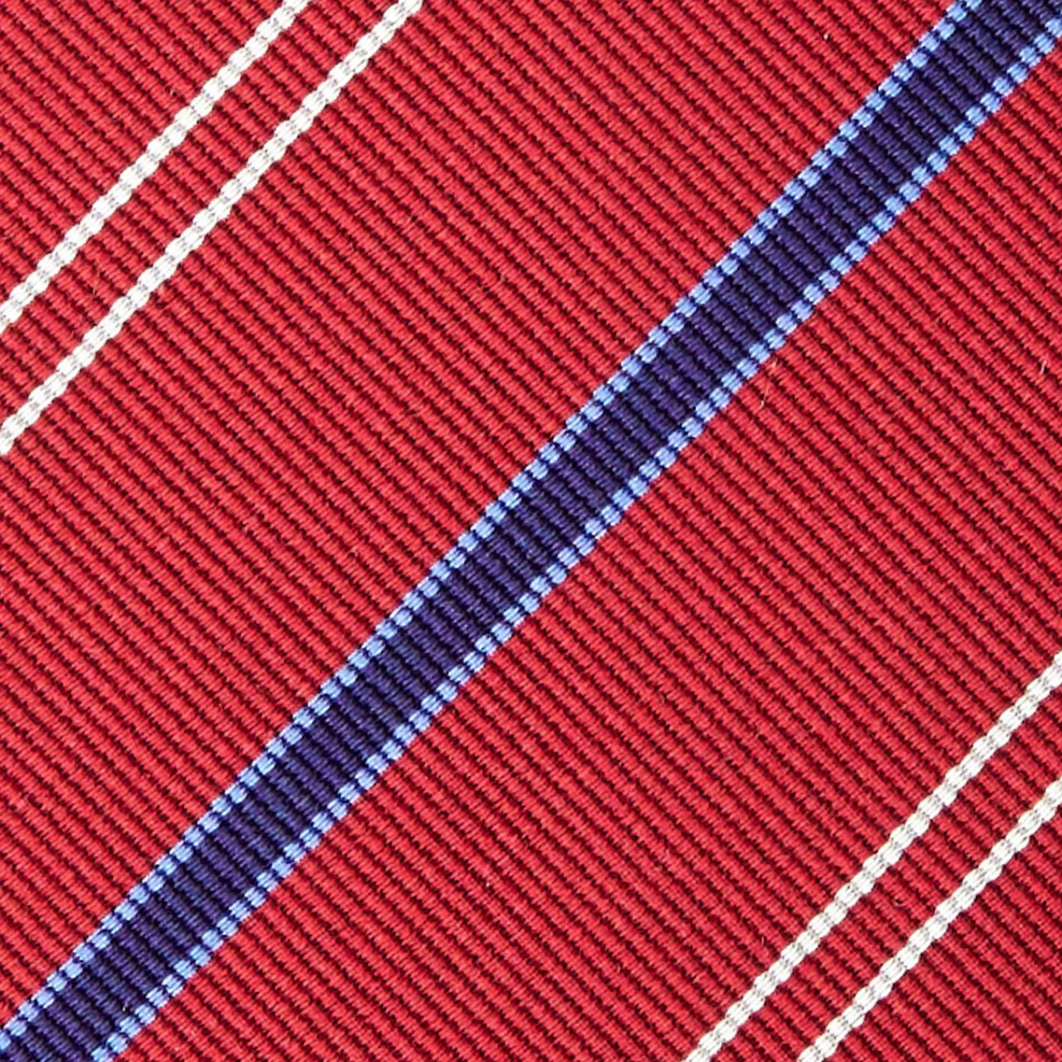 Red Sartorial Striped Silk Tie>E.Marinella Hot