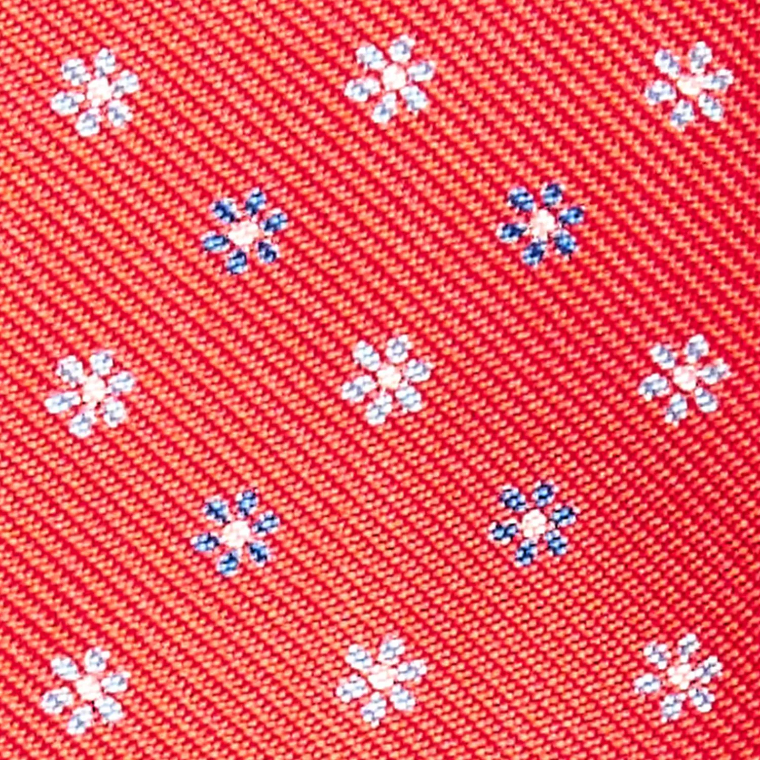 Red Silk Bowtie To Self-Tie - Small Flower Pattern>E.Marinella Cheap