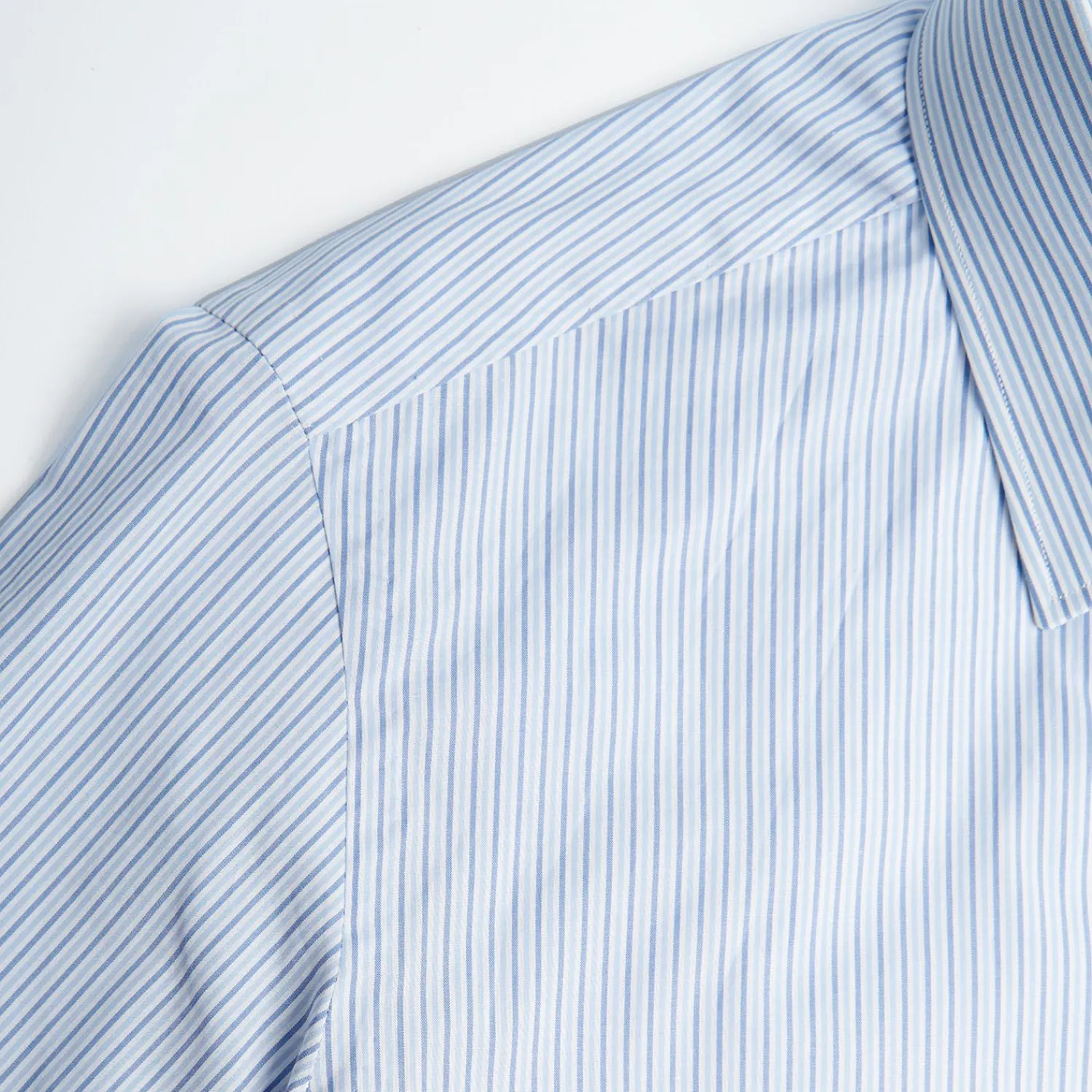 Regular Double Line Cotton Classic Shirt>E.Marinella Store