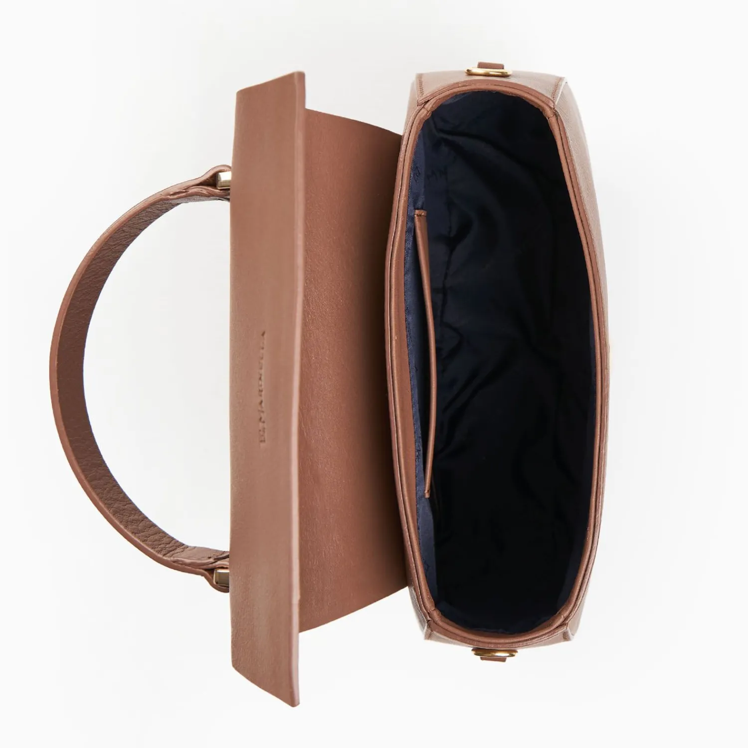 Taupe Smooth Leather Cleo Bag>E.Marinella Best Sale