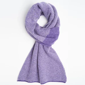 Violet And Beige Cashmere Neck Warmer>E.Marinella Discount