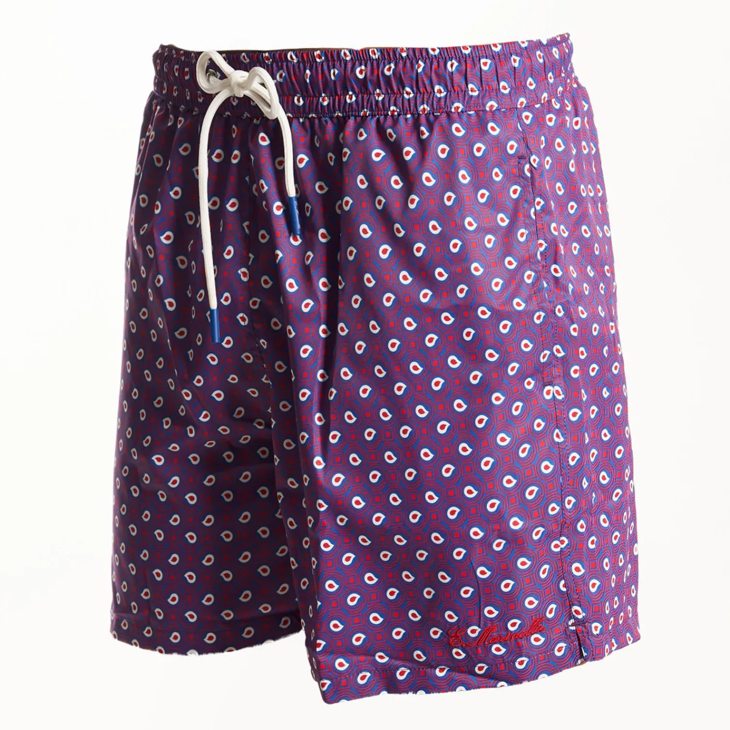 Violet Swim Shorts- Paisley Pattern>E.Marinella Flash Sale