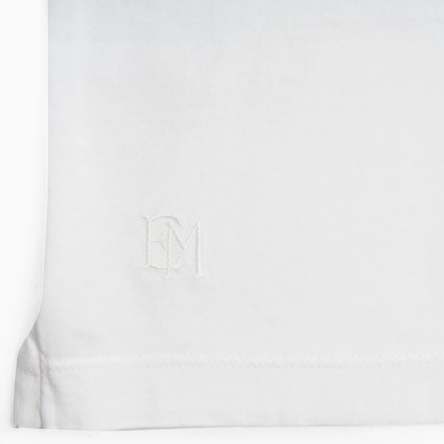 White Jersey Short Sleeve Polo Shirt>E.Marinella Online