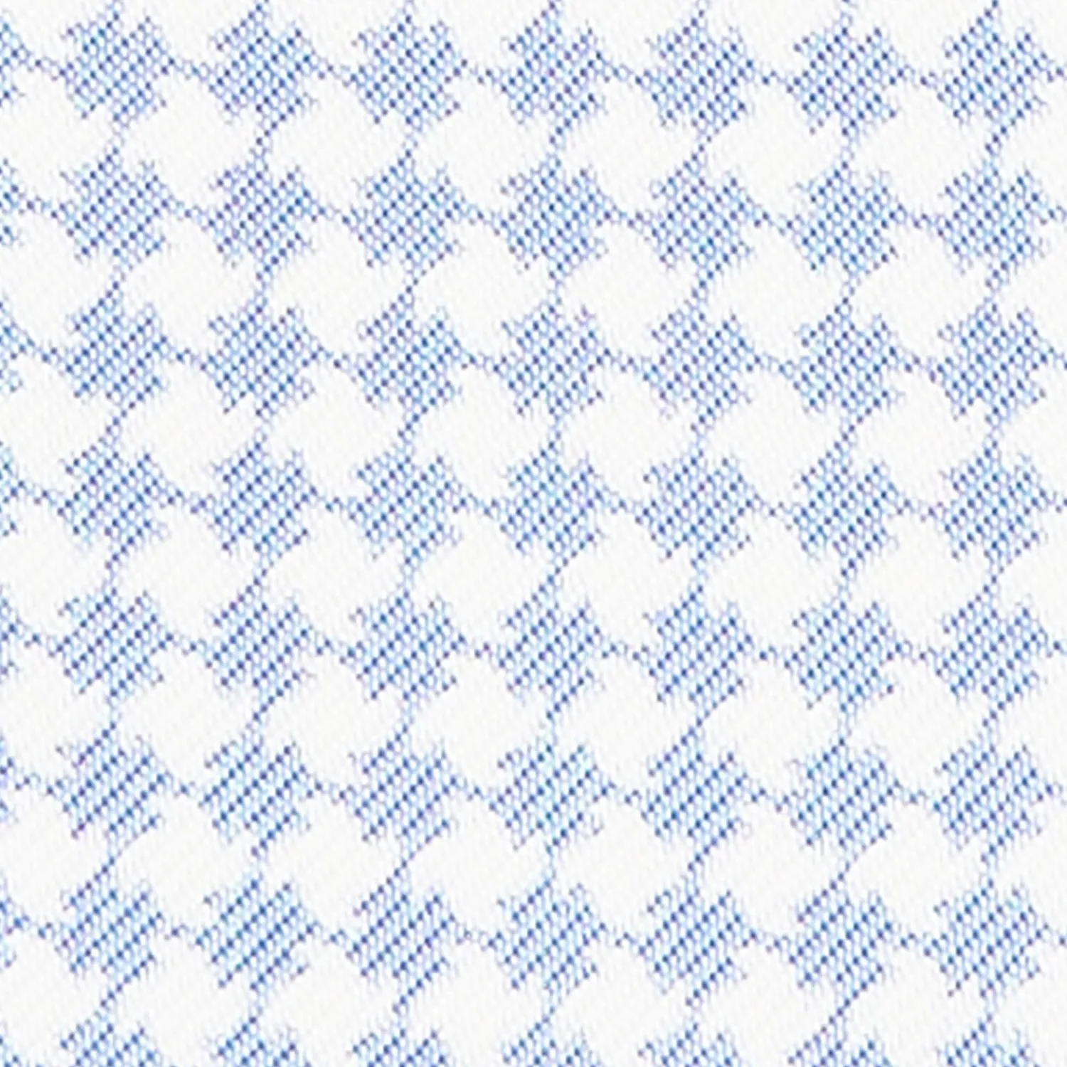 White Silk Ascot Tie Small Geometric Designs>E.Marinella Clearance